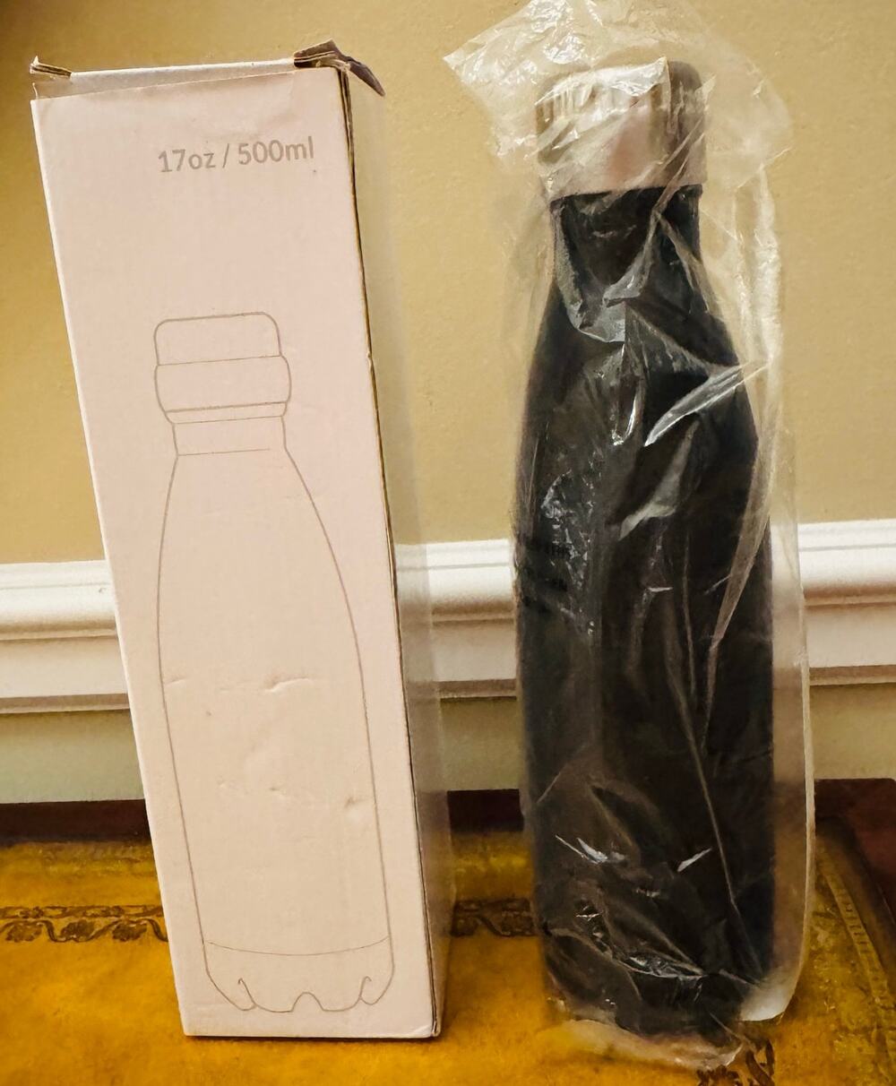 Swell like 17 oz Stainless Steel Insulated Black GMC Hydration Water Bottle NEW